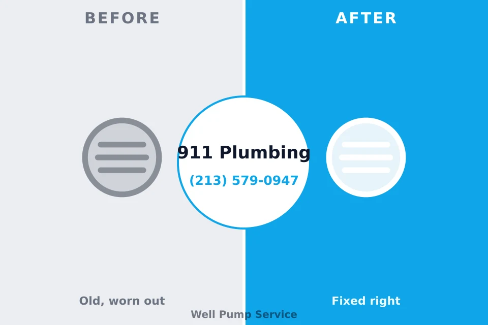 Before and after: plumbing repair Lake Erie Beach, NY